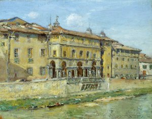 Florence door William Merritt Chase